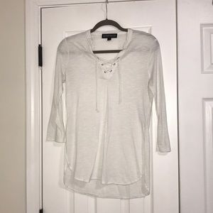 Long sleeve white shirt